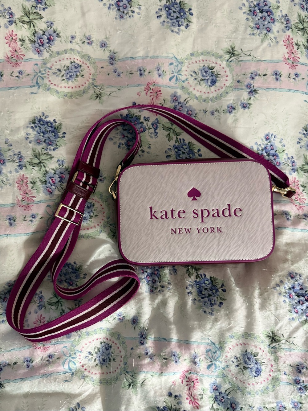 Kate Spade Small Purple Crossbody Bag